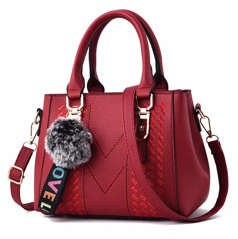 Elegant Women’s Embroidered Shoulder Handbag