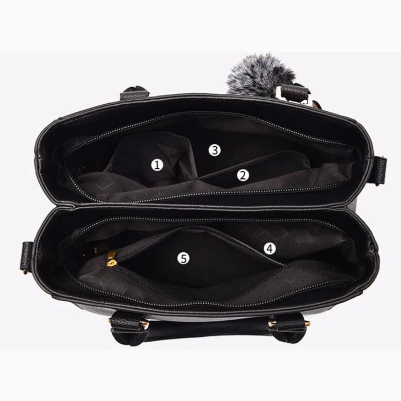 Elegant Women’s Embroidered Shoulder Handbag