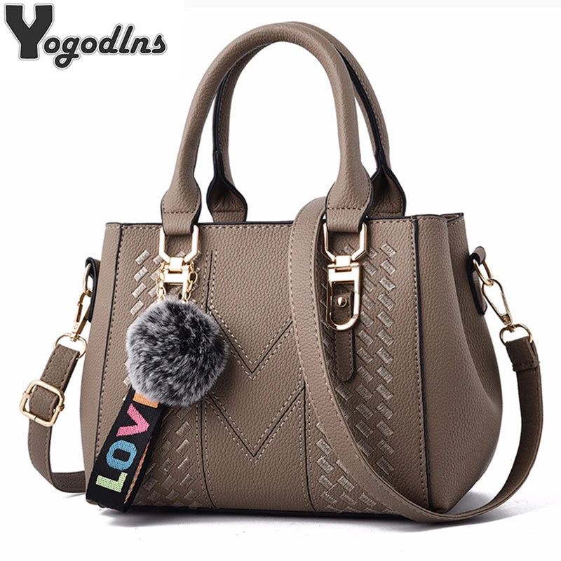 Elegant Women’s Embroidered Shoulder Handbag