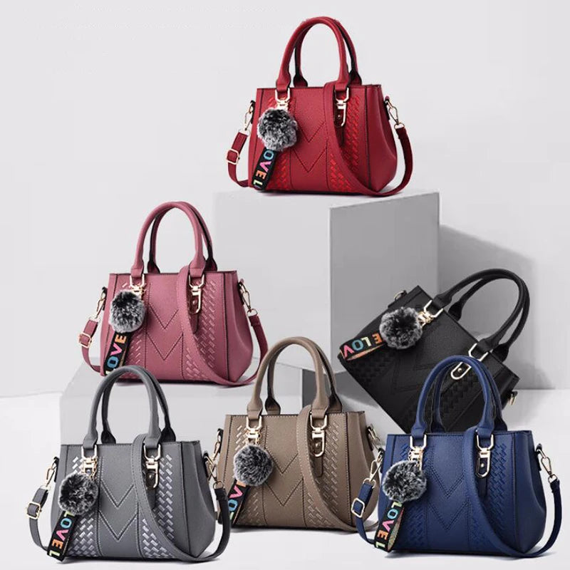 Elegant Women’s Embroidered Shoulder Handbag