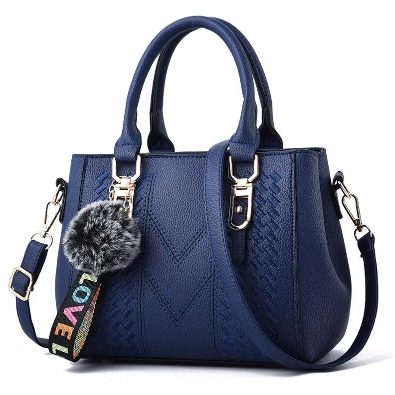 Elegant Women’s Embroidered Shoulder Handbag