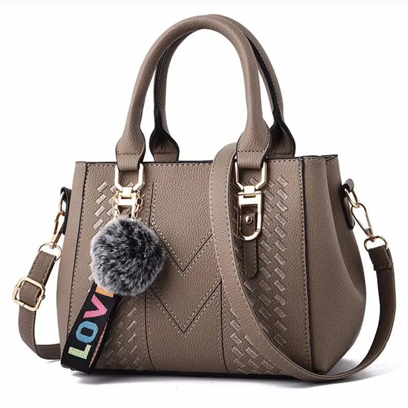 Elegant Women’s Embroidered Shoulder Handbag