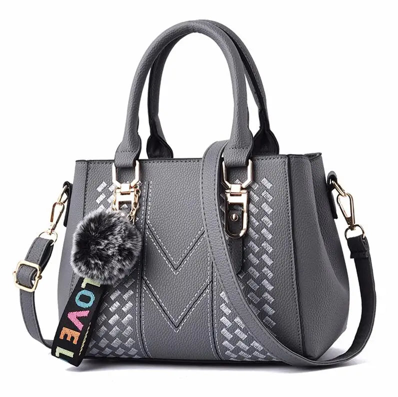 Elegant Women’s Embroidered Shoulder Handbag