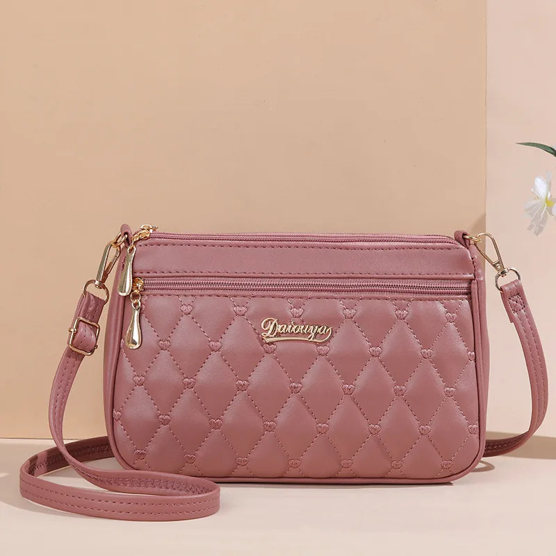 Elegant Women’s Embroidered Shoulder Handbag