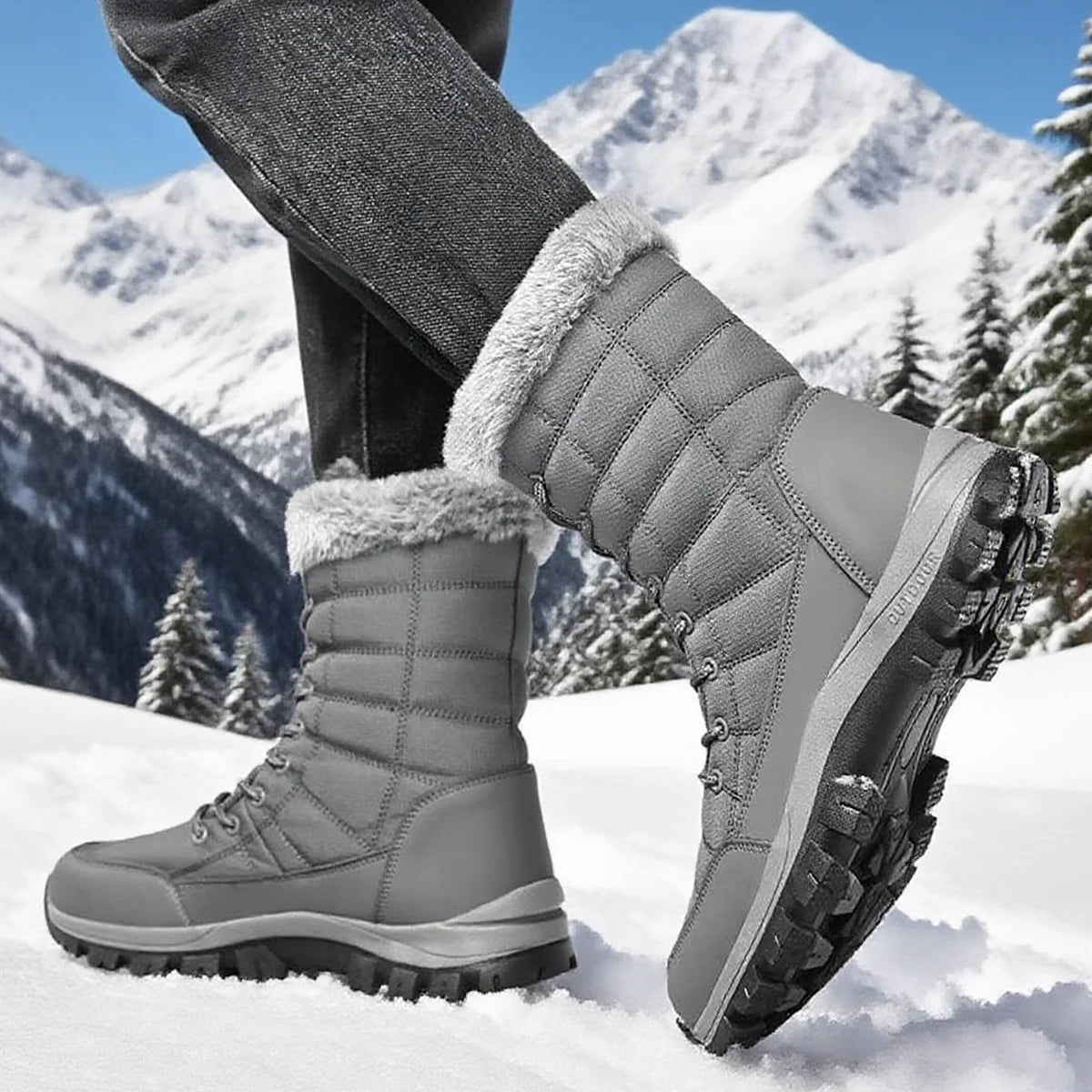 Unisex Warm Winter Snow Boots