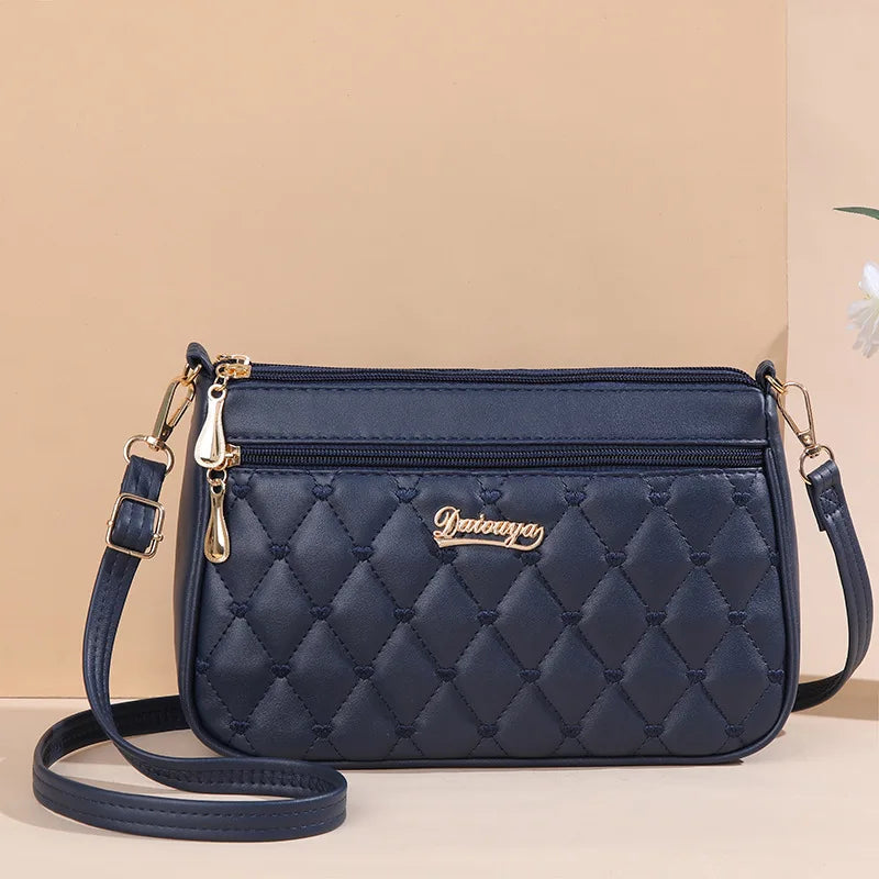 Elegant Women’s Embroidered Shoulder Handbag