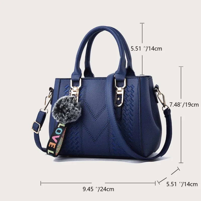 Elegant Women’s Embroidered Shoulder Handbag