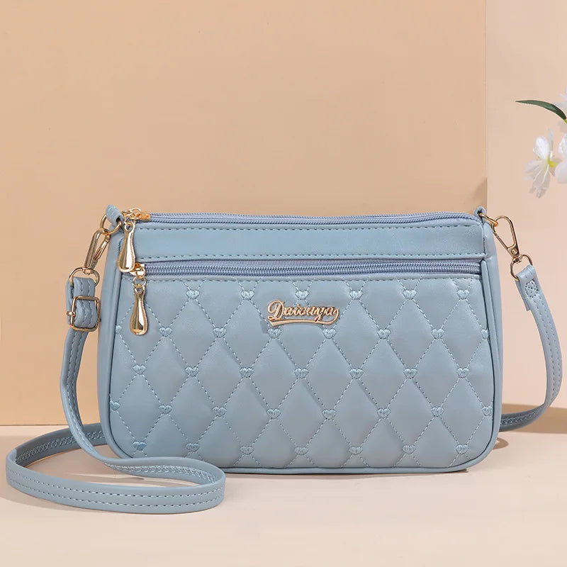 Elegant Women’s Embroidered Shoulder Handbag
