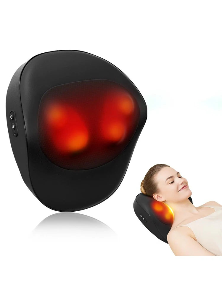 Shiatsu Neck and Back Massager Pillow with Heat