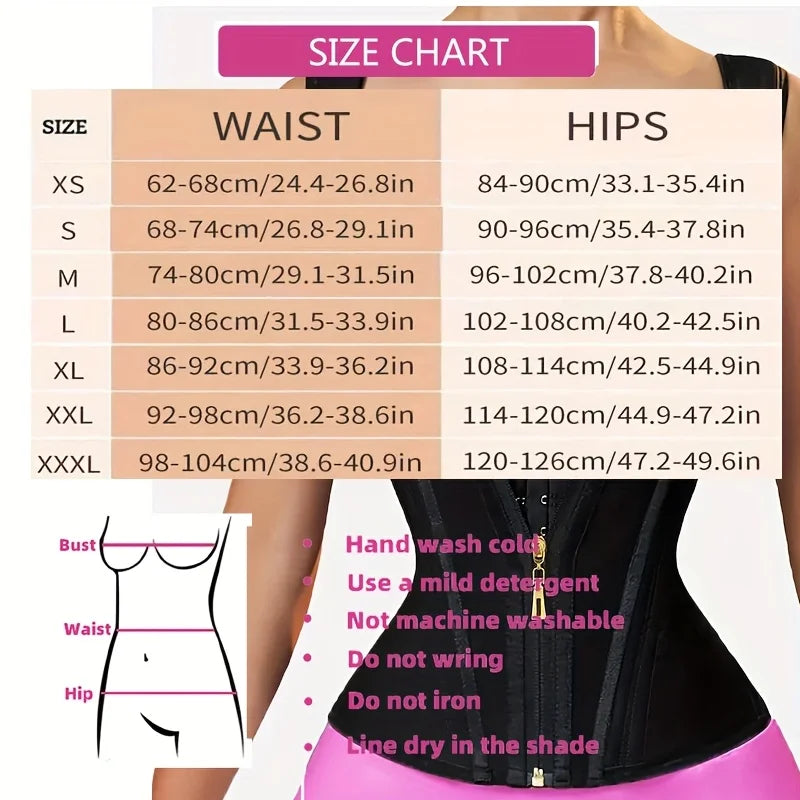 Women’s Adjustable Double-Compression Waist Trainer