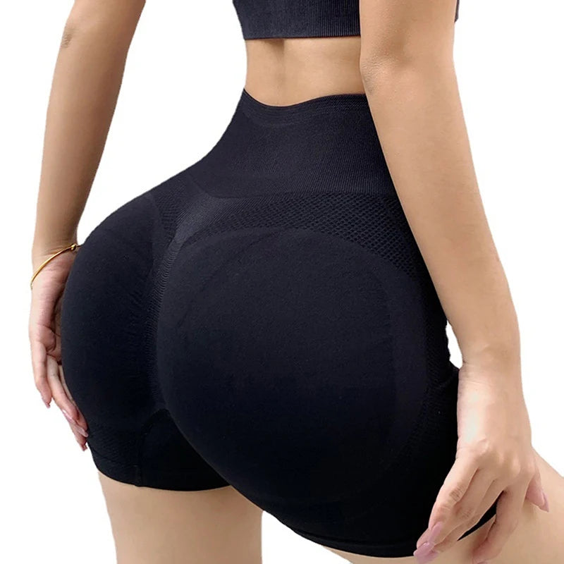 Women’s High-Waist Scrunch Workout Shorts
