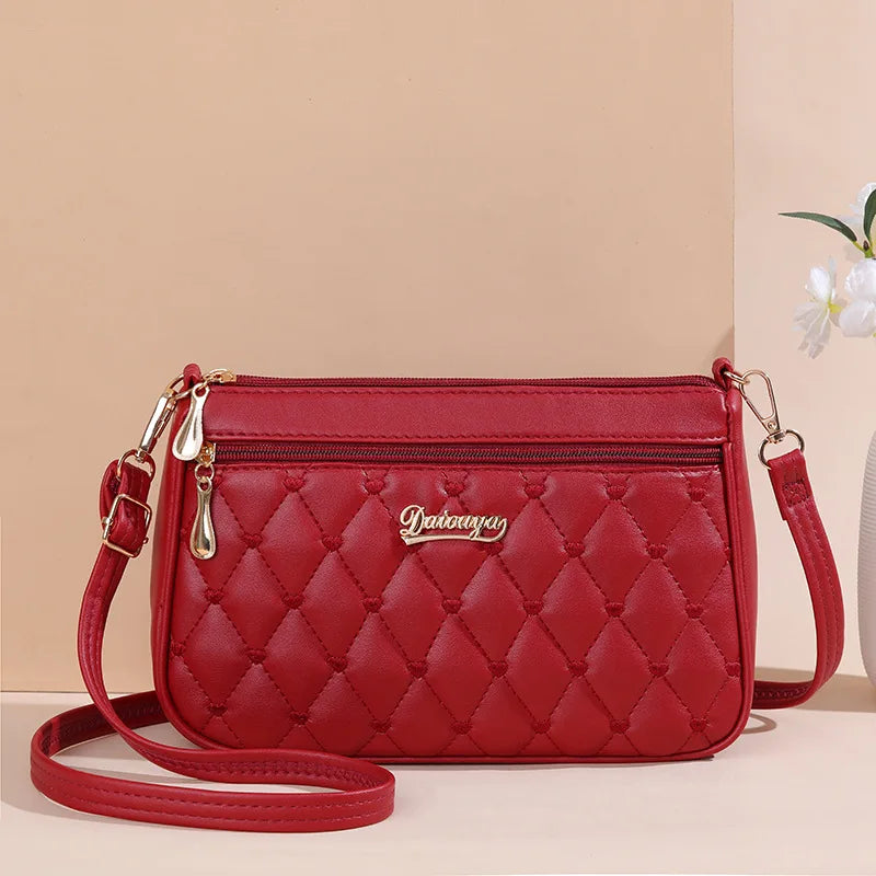 Elegant Women’s Embroidered Shoulder Handbag
