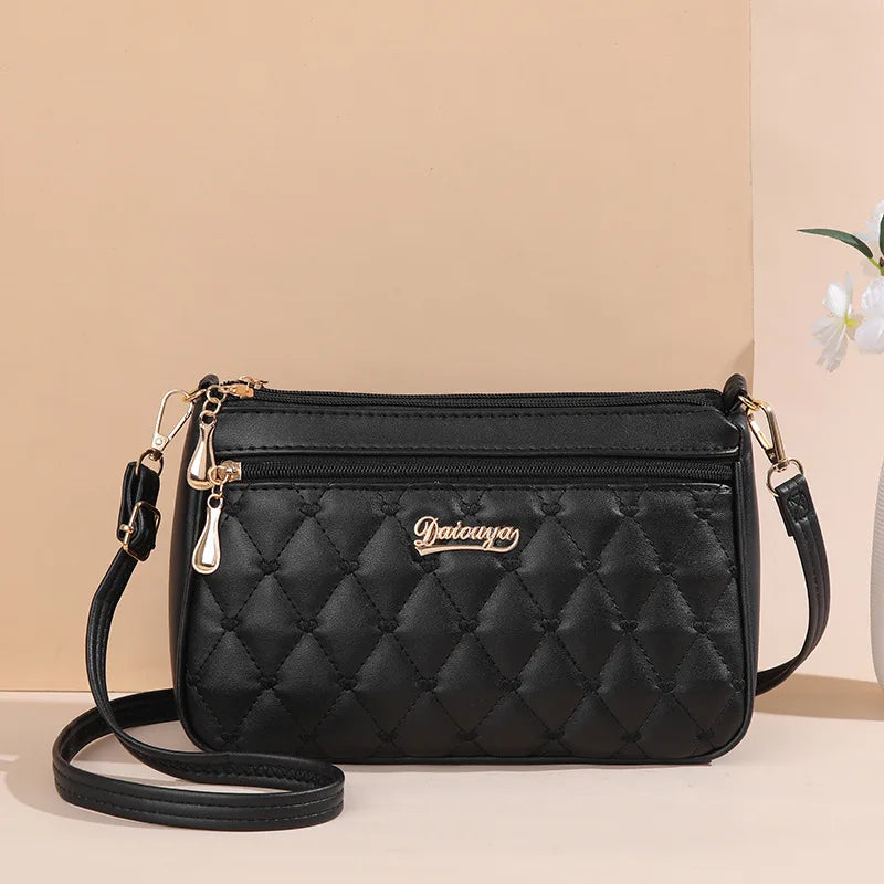 Elegant Women’s Embroidered Shoulder Handbag
